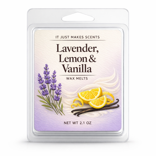 Lavender, Vanilla, Lemon